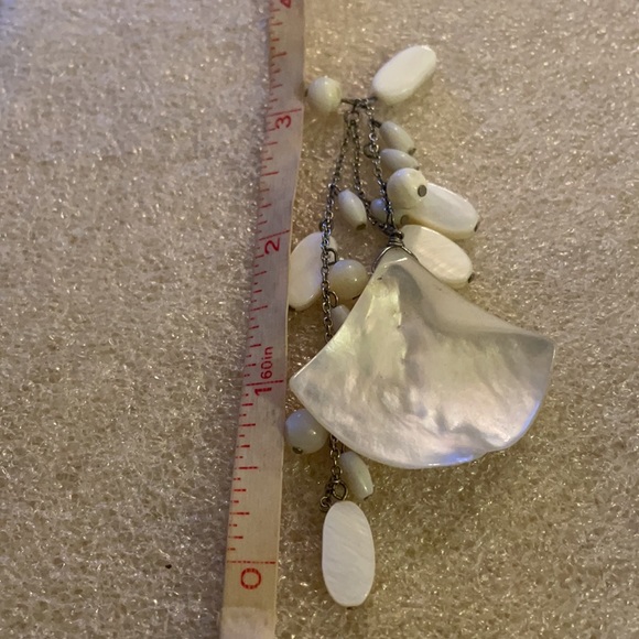 Vintage mother of pearl pendent - Picture 5 of 5